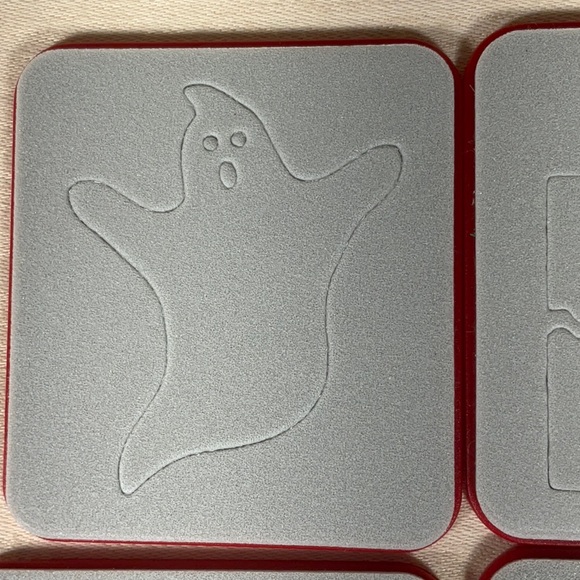 Sizzix Sizzlits Die lot of 4 Halloween Ghost, Tombstone, Boo!, Jack-o-Lantern - Picture 3 of 7